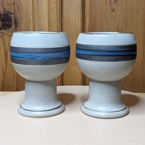 GOBLETS Handthrown Pottery